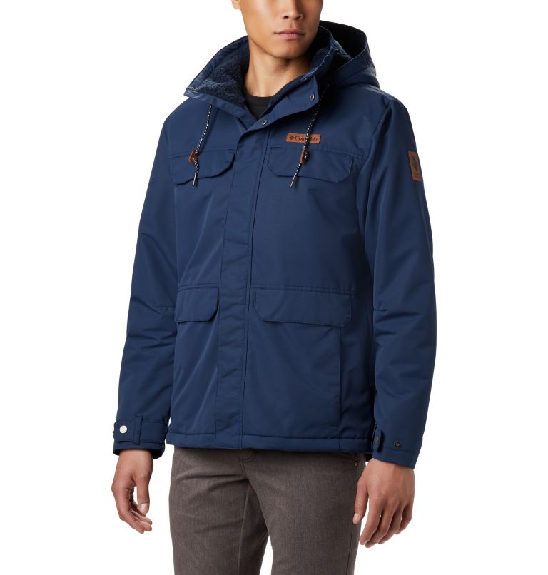 Blue Men's Columbia South Canyon Insulated Jacket | QWHABY-183 - Columbia Outlet Online