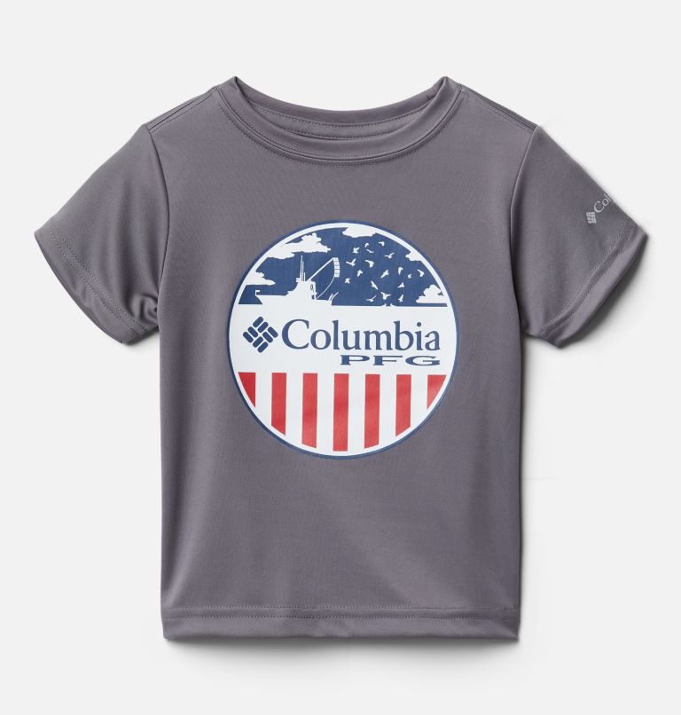 Black Kids' Columbia PFG Shirts | TQYVXJ-087 - Columbia Outlet Online