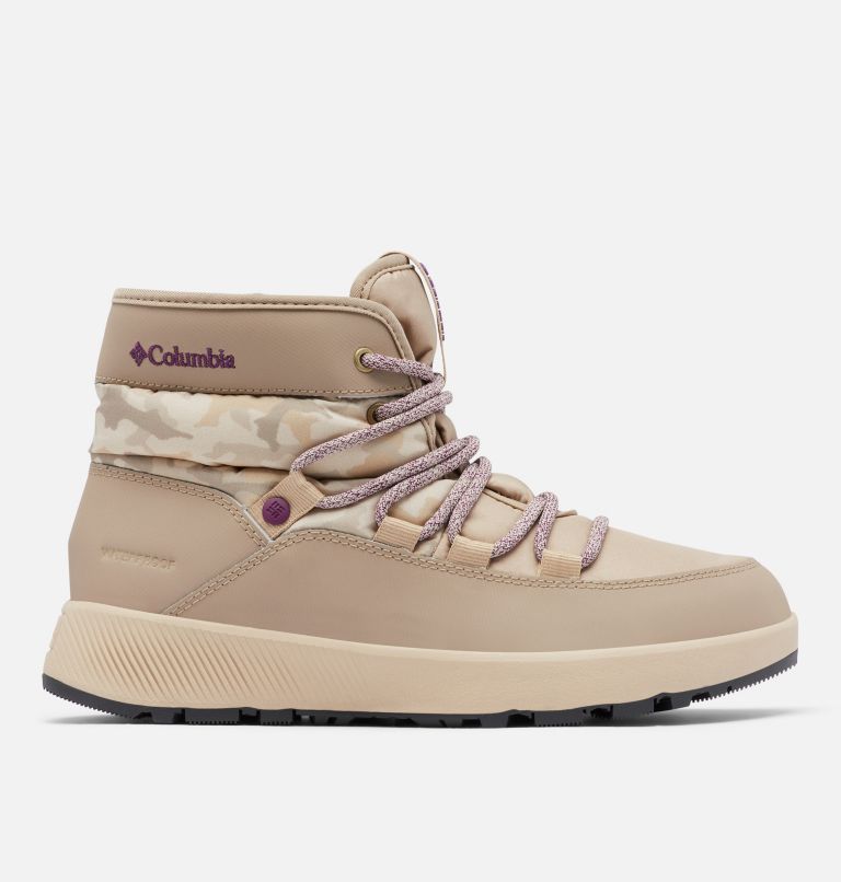 Beige Women's Columbia Omni-Heat Mid Boots | WEBDNT-831 - Columbia Outlet Online