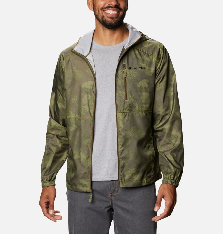 White Men's Columbia Flash Forward Windbreaker | PNZEUT-741 - Columbia Outlet Online