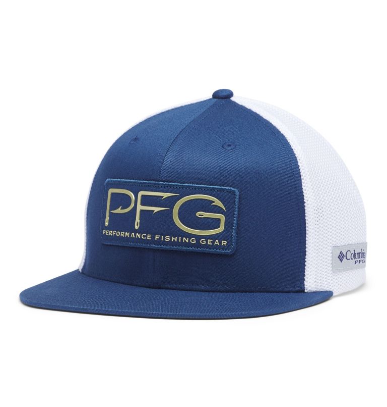 Navy Women's Columbia PFG Mesh Baseball Cap Hats | TXZEKL-264 - Columbia Outlet Online