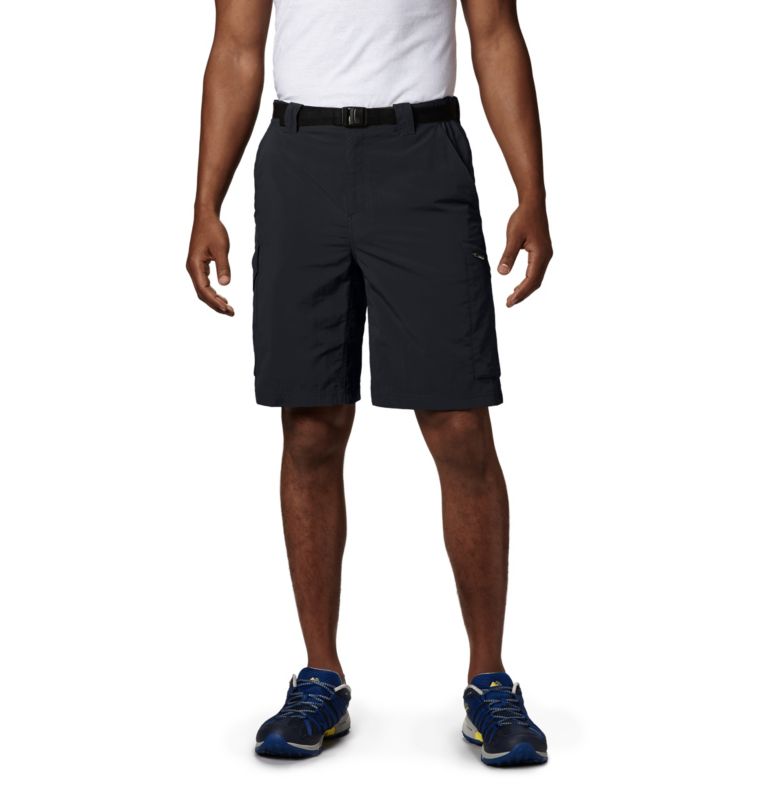 Black Men's Columbia Silver Ridge Shorts | TFCLJE-397 - Columbia Outlet Online
