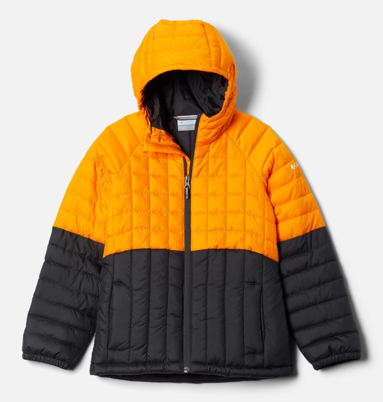 Orange Black Kids' Columbia Humphrey Hills Puffer Jacket | KEXTAH-149 - Columbia Outlet Online