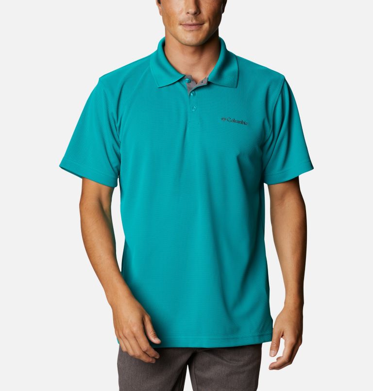 Black Men's Columbia Utilizer Polo | ZEGNHF-867 - Columbia Outlet Online