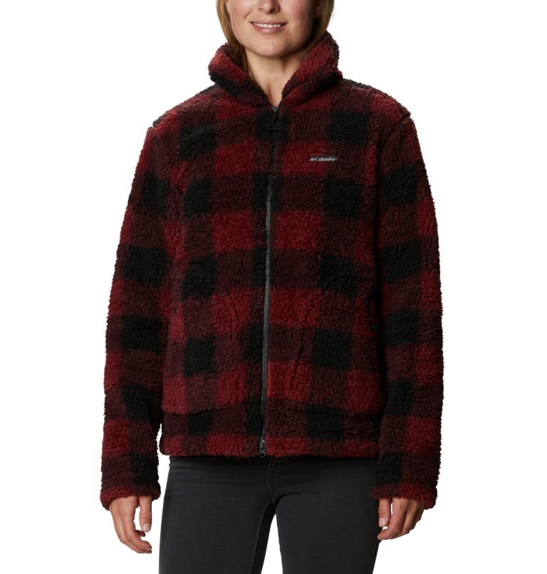 Blue Women's Columbia Sherpa Fleece Jacket | DJNQAL-837 - Columbia Outlet Online