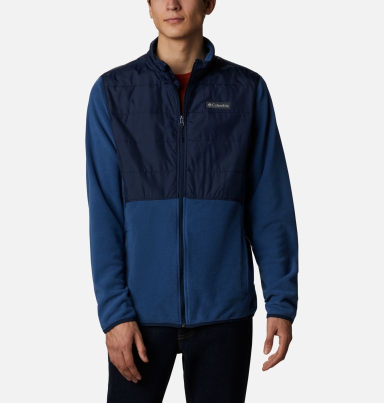 Grey Black Men's Columbia Butte Fleece Jacket | KIQVWG-765 - Columbia Outlet Online