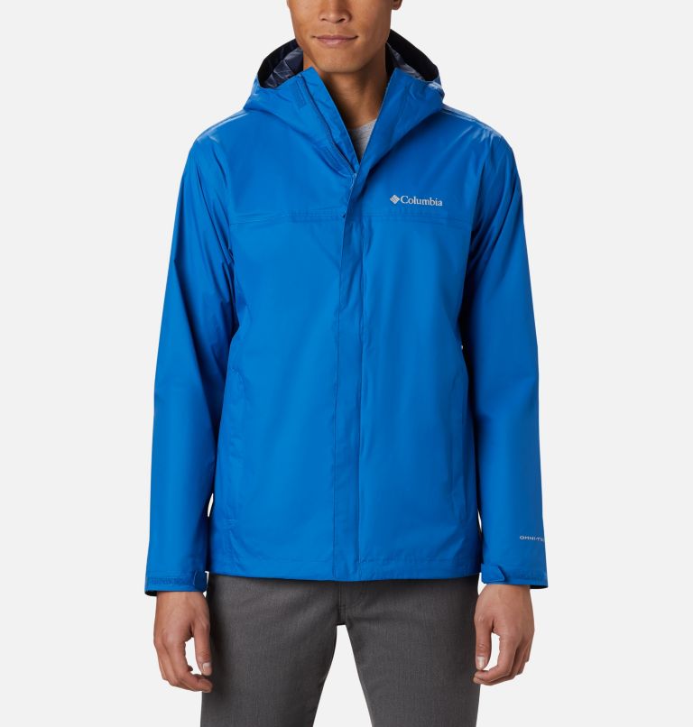 Green Men's Columbia Watertigh Rain Jacket | KLXGFM-815 - Columbia Outlet Online