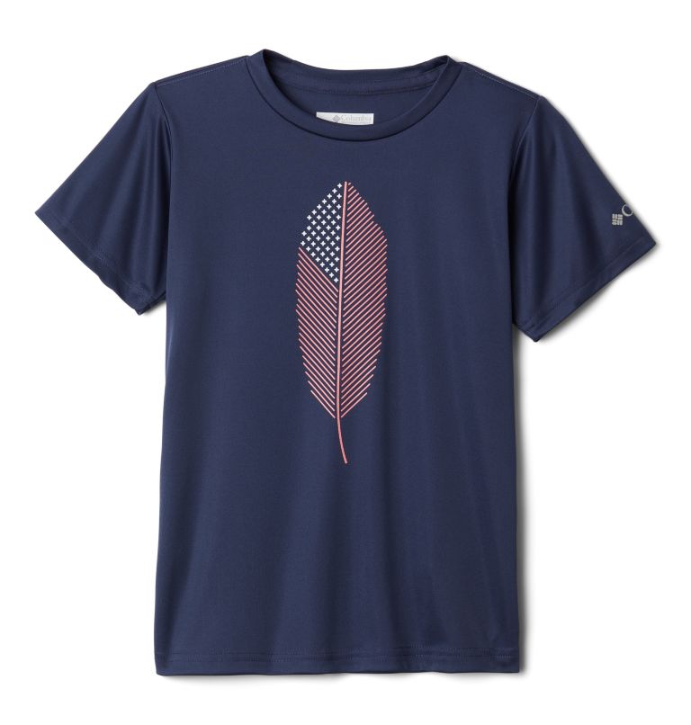Blue Kids' Columbia Petit Pond T-Shirt | DFVYXR-562 - Columbia Outlet Online