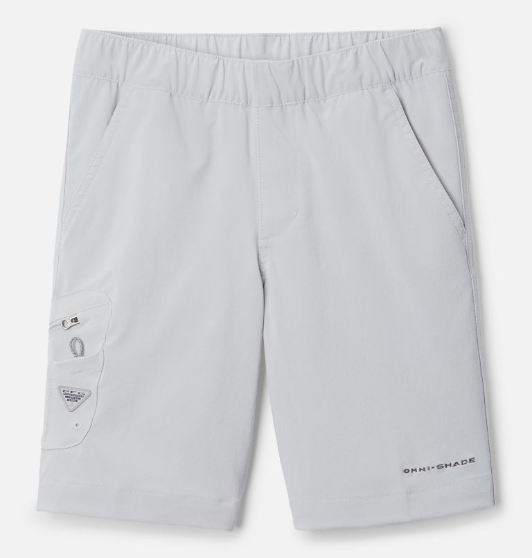 Black White Kids' Columbia PFG Terminal Tackle Shorts | DKRLPG-623 - Columbia Outlet Online