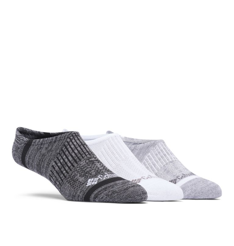 Grey White Black Women's Columbia Space Dye Eclipse Socks | VIFBUX-986 - Columbia Outlet Online