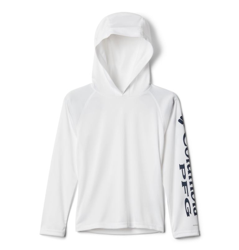 Navy Kids' Columbia PFG Terminal Tackle Hoodies | VYUTZN-839 - Columbia Outlet Online