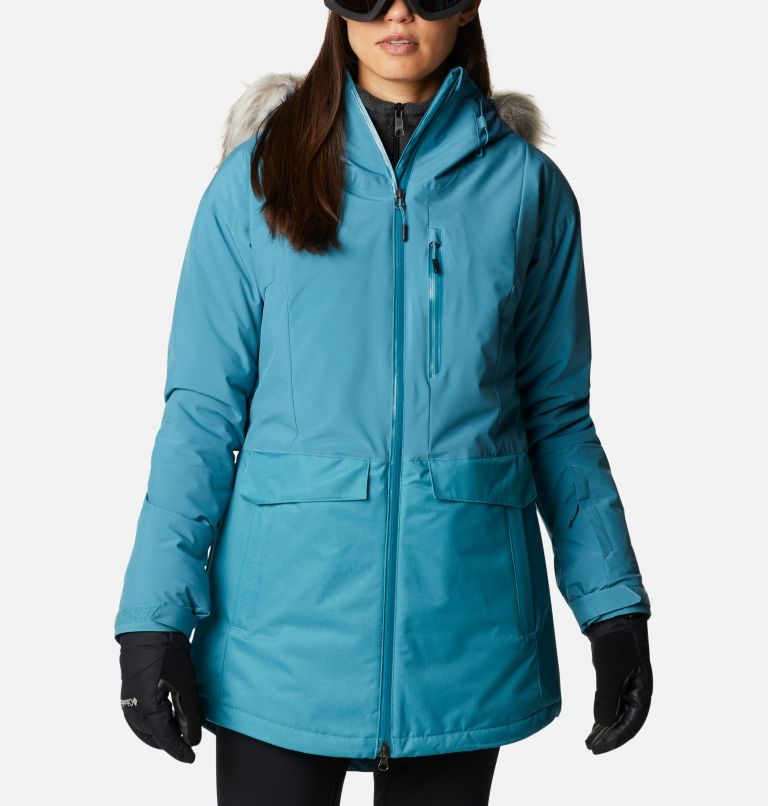 Black Women's Columbia Mount Bindo Ski Jacket | IXTPKL-524 - Columbia Outlet Online