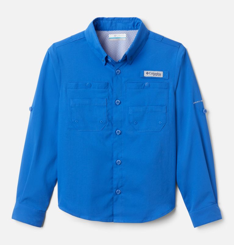 Yellow Kids' Columbia PFG Tamiami Shirts | QHWIYB-536 - Columbia Outlet Online