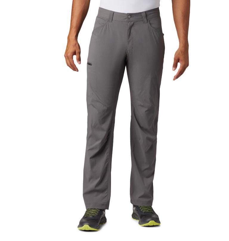 Grey Men's Columbia Silver Ridge II Rain Pants | FETWMK-568 - Columbia Outlet Online