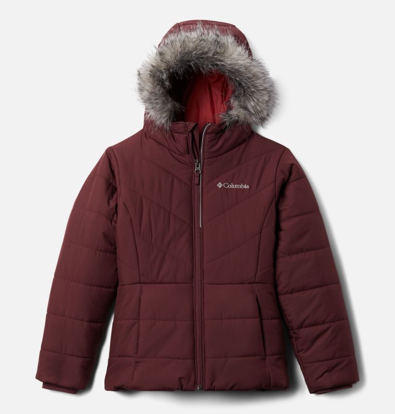 Red Kids' Columbia Katelyn Crest Ski Jacket | TELAKM-584 - Columbia Outlet Online
