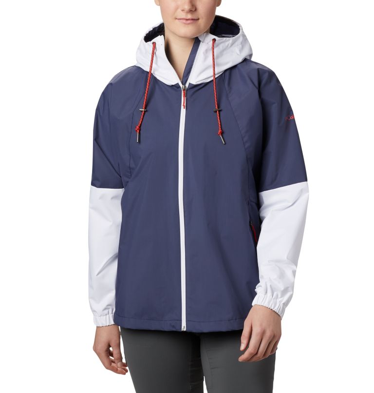 Black Olive Green Women's Columbia Park Windbreaker | SJZLUE-302 - Columbia Outlet Online