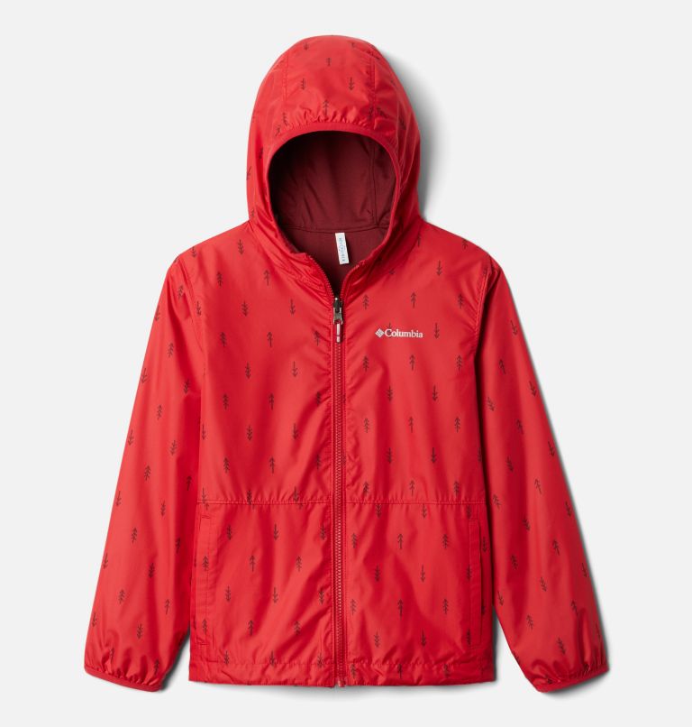 Black Kids' Columbia Pixel Grabber Rain Jacket | IKBHUO-625 - Columbia Outlet Online