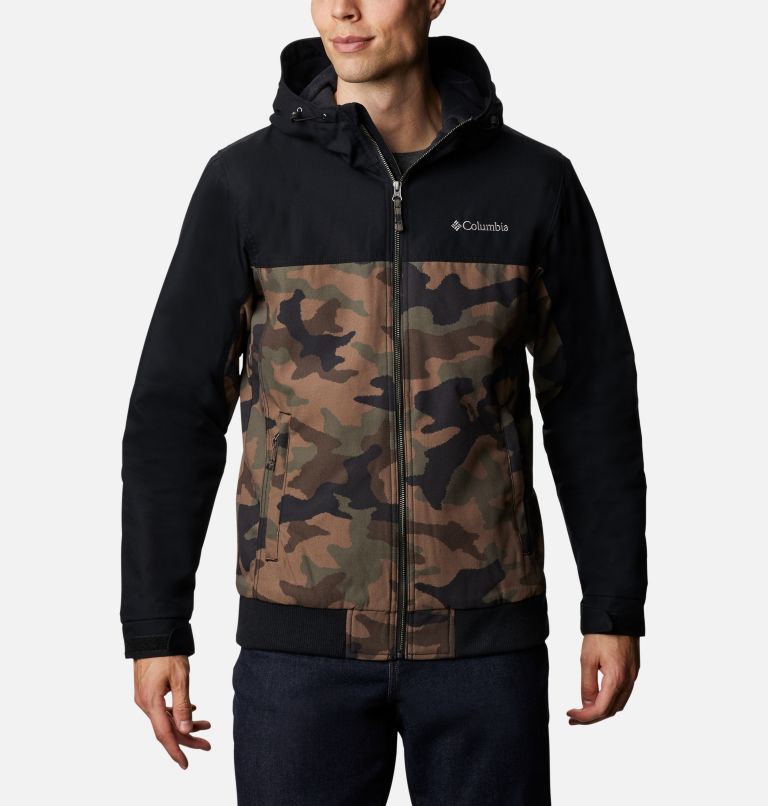 Brown Men's Columbia Loma Vista Hooded Jacket | PQTOIB-807 - Columbia Outlet Online