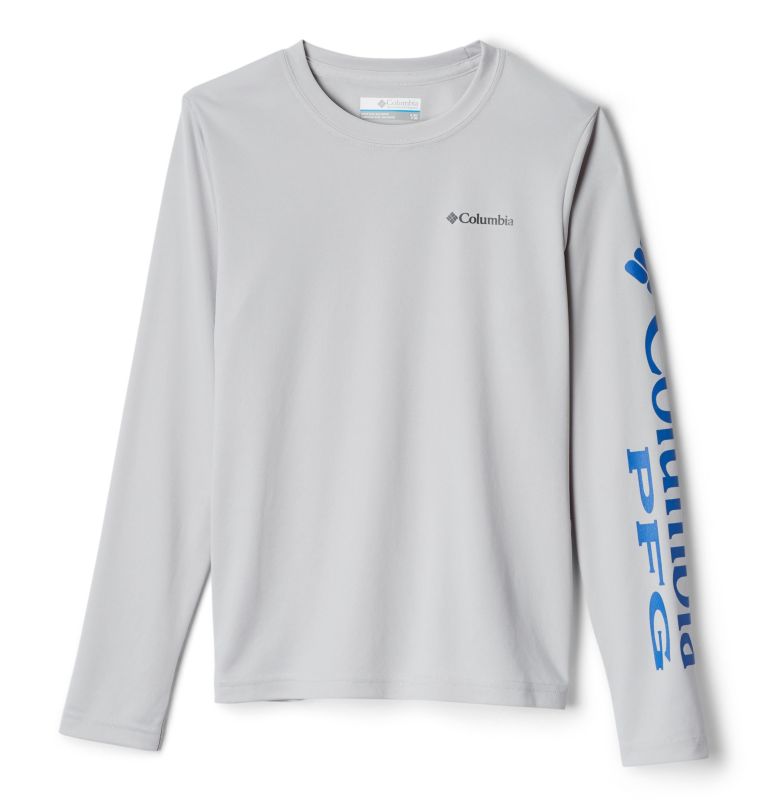 Blue Grey Kids' Columbia PFG Terminal Tackle Shirts | KAMGUL-179 - Columbia Outlet Online