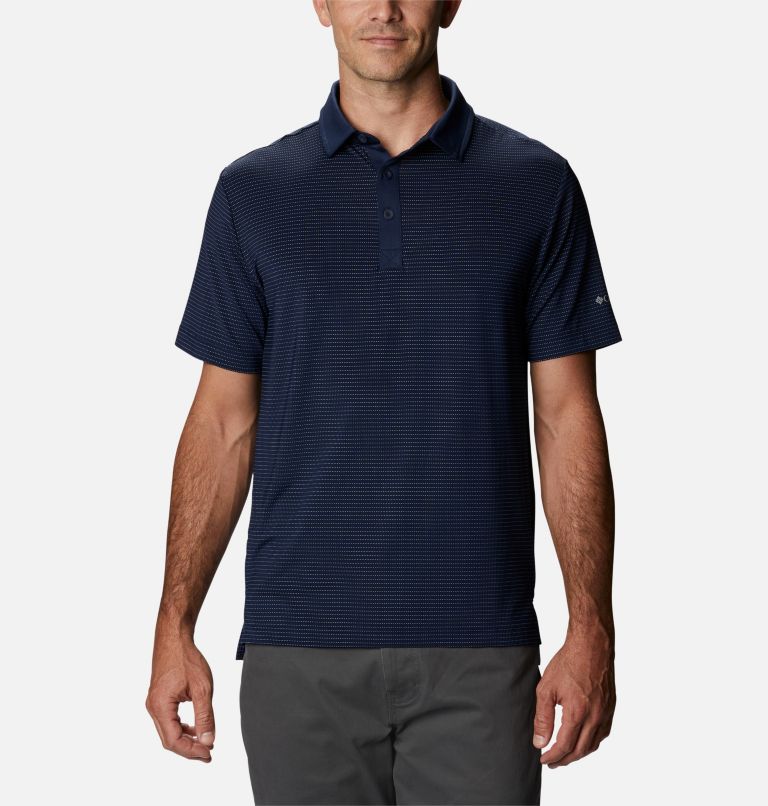 Azul Men's Columbia Omni-Wick Polo | UYHJCX-280 - Columbia Outlet Online