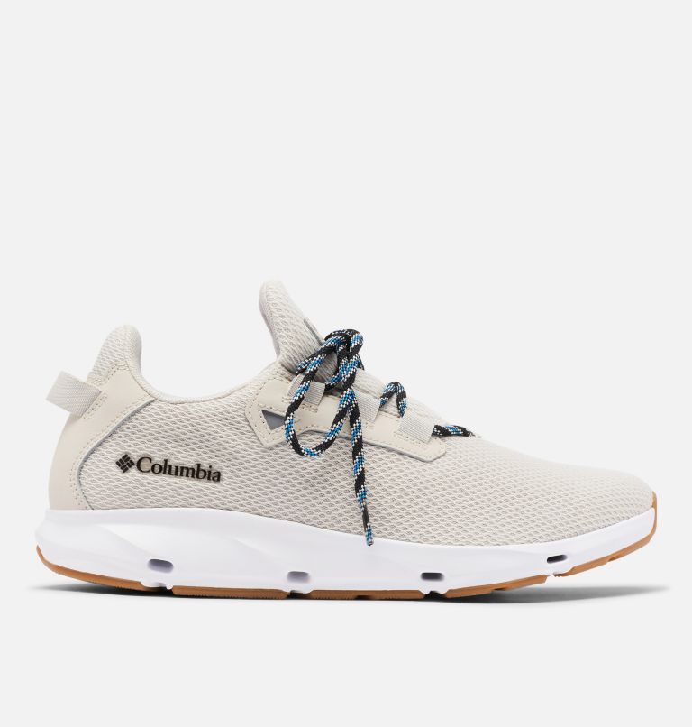 Black White Men's Columbia Vent Sneakers | TSNOYE-805 - Columbia Outlet Online