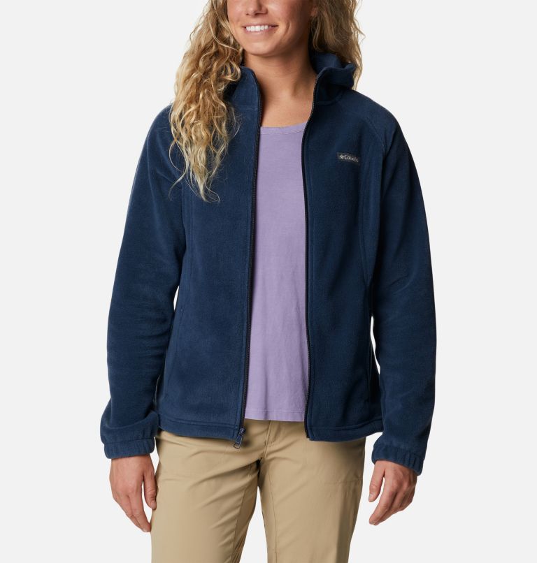 Navy Women's Columbia Benton Springs Fleece Jacket | HOAIVX-419 - Columbia Outlet Online