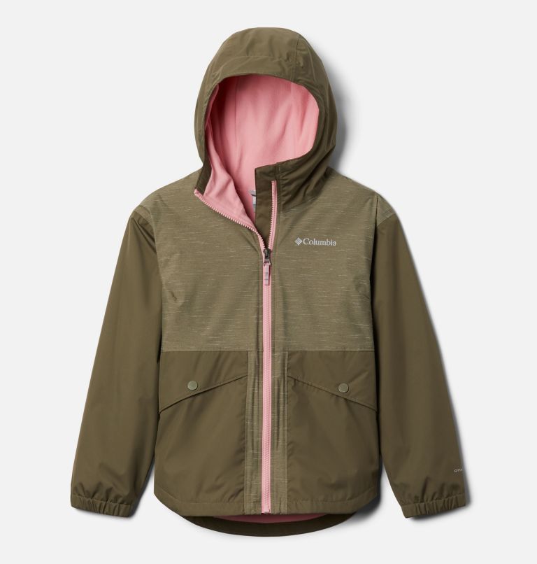 Pink Kids' Columbia Rainy Trails Fleece Jacket | CSFVJH-785 - Columbia Outlet Online