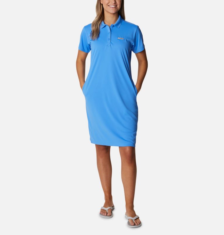 Blue Women's Columbia Tidal Tee Dresses | SWMRUT-854 - Columbia Outlet Online