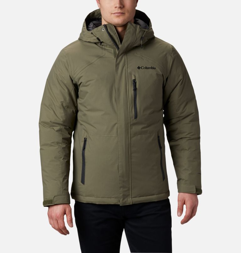 Green Men's Columbia Murr Peak Insulated Jacket | VBQKSM-924 - Columbia Outlet Online
