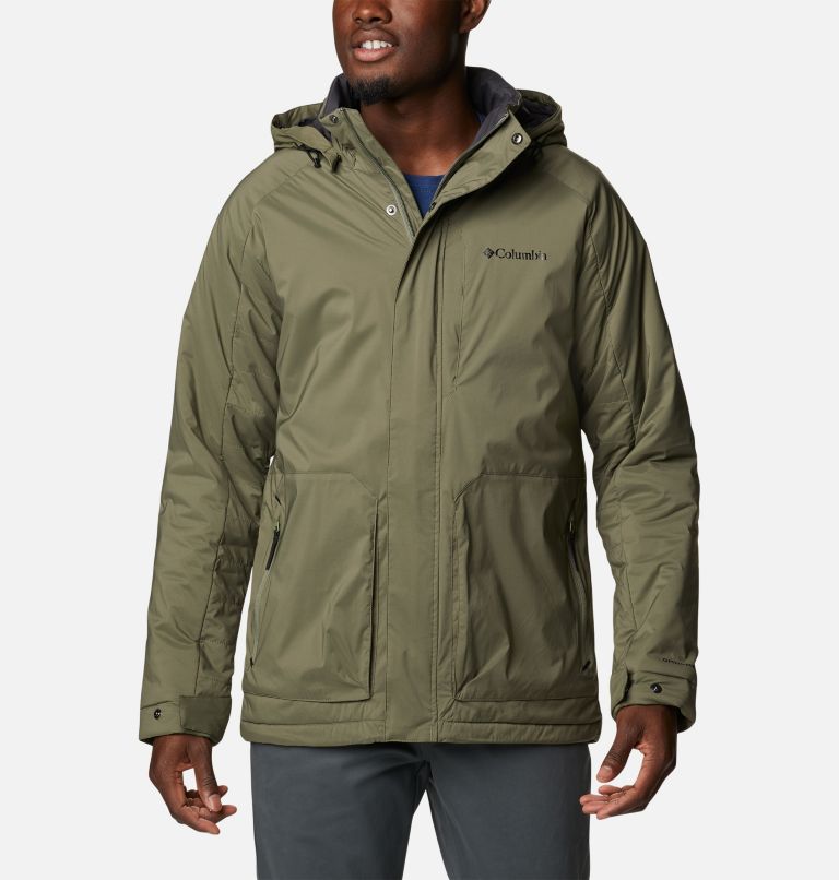 Black Men's Columbia Dawn Watch Insulated Jacket | MAJCDL-384 - Columbia Outlet Online