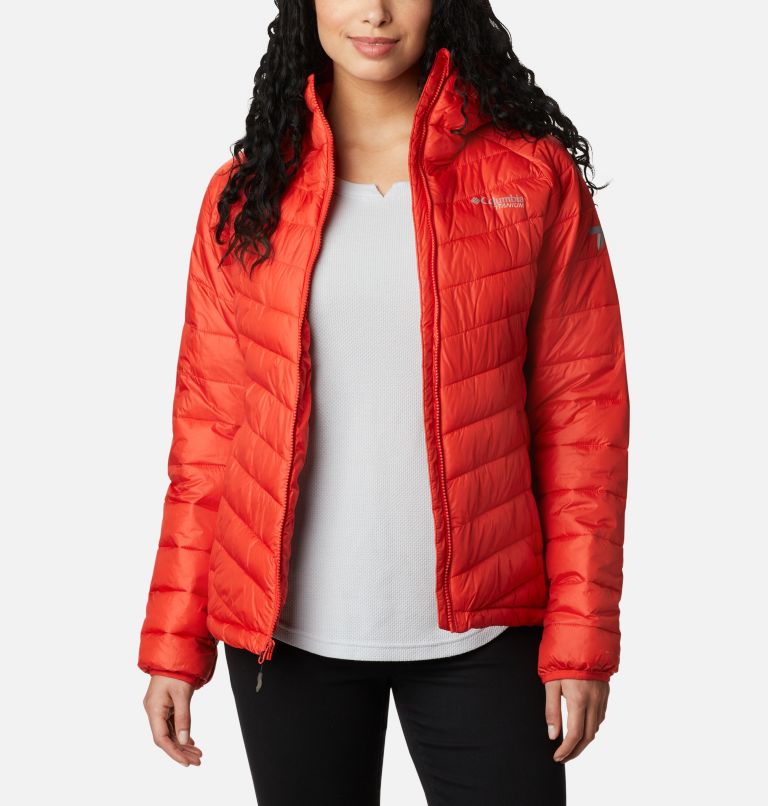 Black Women's Columbia Snow Country Hooded Jacket | UXLJIC-467 - Columbia Outlet Online