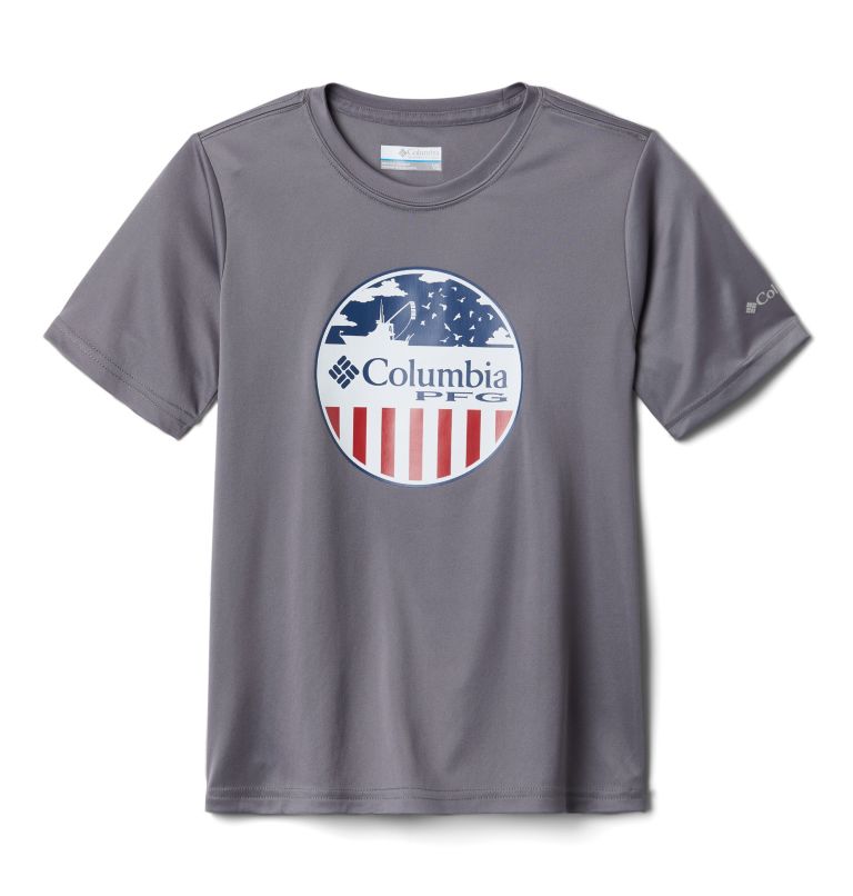 Black Kids' Columbia PFG Shirts | TQYVXJ-087 - Columbia Outlet Online