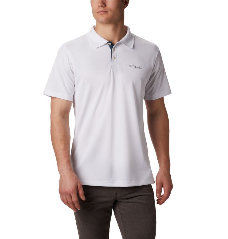 Black Men's Columbia Utilizer Polo | ZEGNHF-867 - Columbia Outlet Online