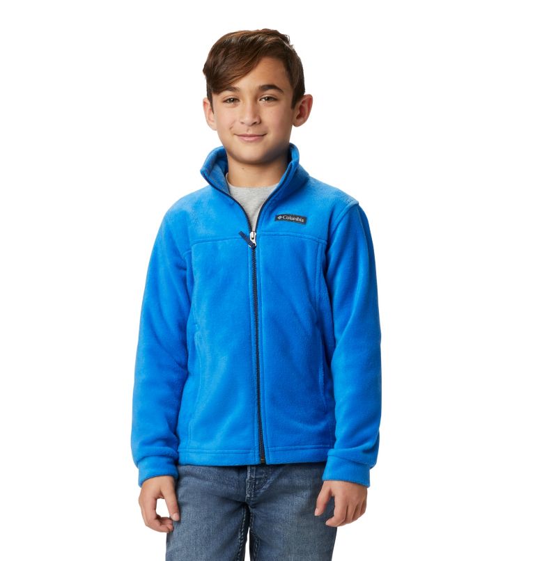 Super Blue Kids' Columbia Steens Mountain II Fleece Jacket | AFUGLW-741 - Columbia Outlet Online
