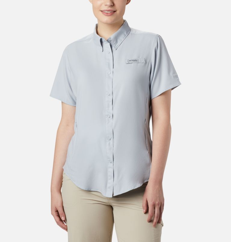 Blue Women's Columbia PFG Tamiami II Shirts | GJKHTV-843 - Columbia Outlet Online