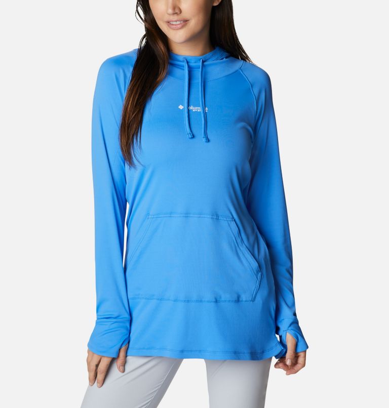 Blue Women's Columbia PFG Respool Hoodies | NMCGUH-369 - Columbia Outlet Online