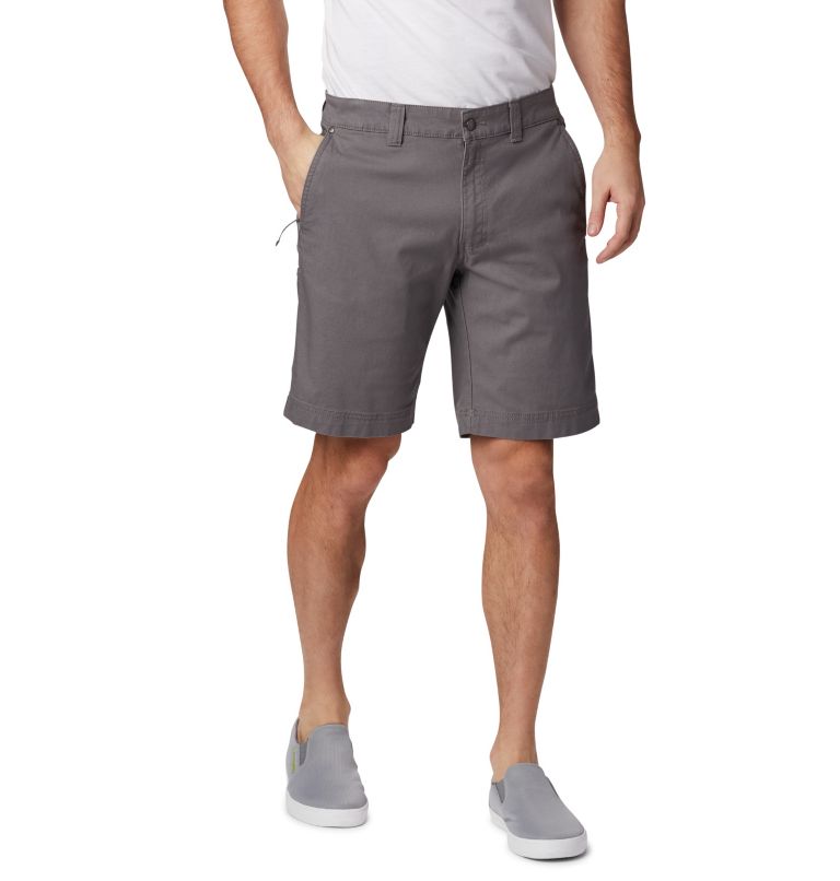Grey Men's Columbia Flex ROC Shorts | AQREYF-065 - Columbia Outlet Online