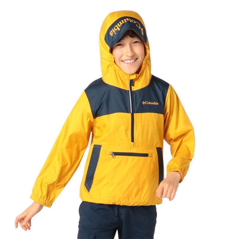 Khaki Black Kids' Columbia Bloomingport Windbreaker | MDZIWC-260 - Columbia Outlet Online