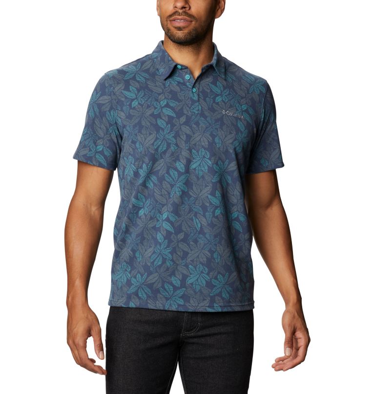 Navy Men's Columbia Collegiate Polo | LHSCFB-026 - Columbia Outlet Online