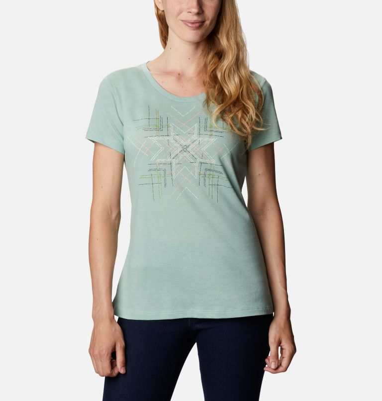 Green Women's Columbia Daisy Days T-Shirt | LBHZQN-589 - Columbia Outlet Online