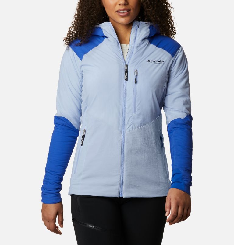 Blue Red Orange Women's Columbia Peak Pursuit Ski Jacket | NRPJDK-130 - Columbia Outlet Online