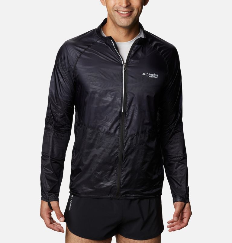 Black Men's Columbia FKT II Windbreaker | RYVBCE-197 - Columbia Outlet Online