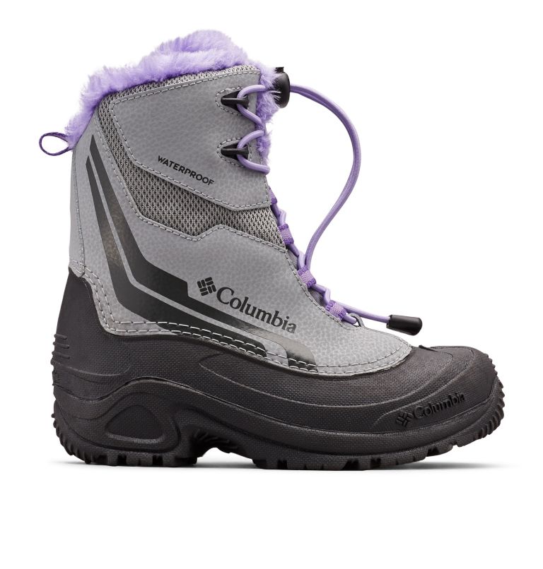 Grey Kids' Columbia Omni-Heat Boots | DGKFZE-518 - Columbia Outlet Online