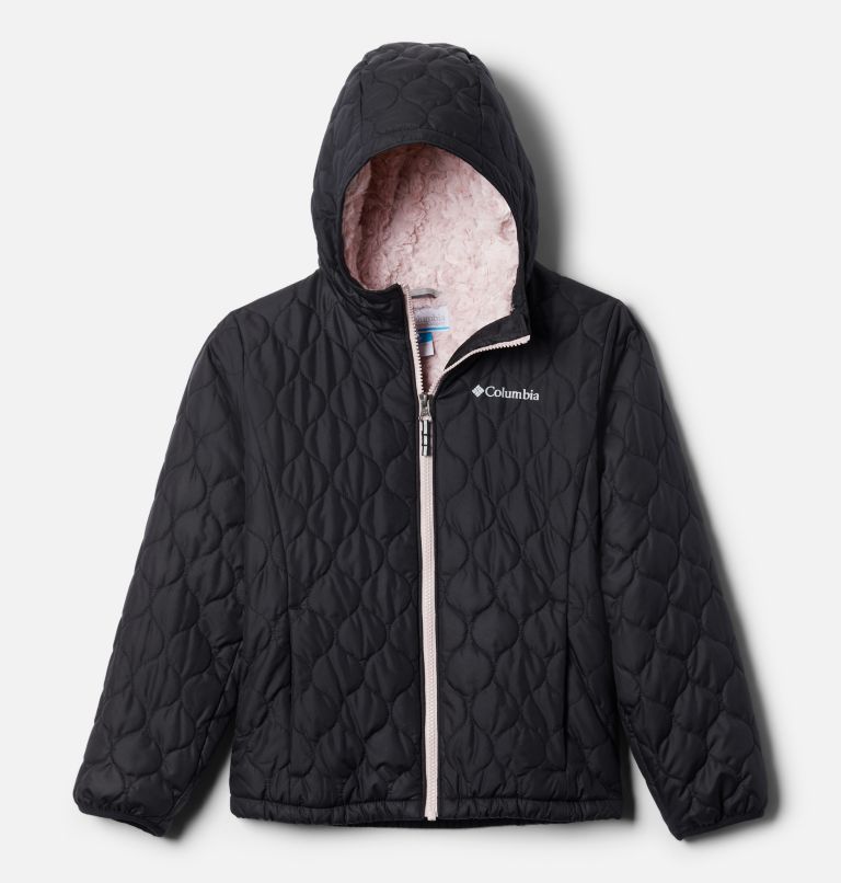 Black Kids' Columbia Bella Plush Winter Jacket | EYWVRO-805 - Columbia Outlet Online
