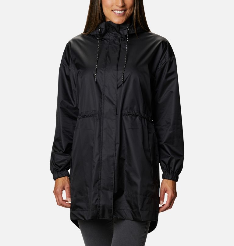 Green Women's Columbia Splash Side Rain Jacket | PAGFVE-091 - Columbia Outlet Online