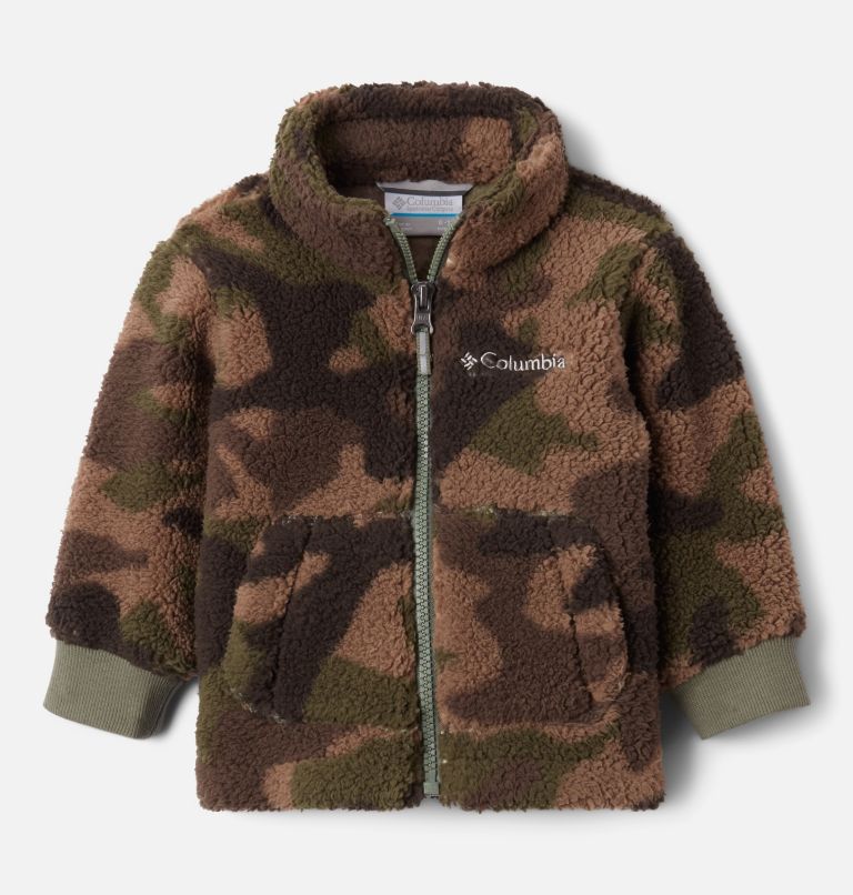 Khaki Kids' Columbia Rugged Ridge Sherpa Fleece Jacket | RZGOVB-659 - Columbia Outlet Online