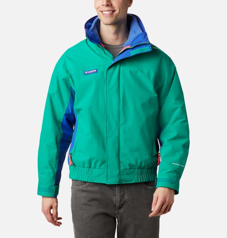Green Blue Men's Columbia Bugaboo 1986 Interchange 3 In 1 Jacket | HVMGUW-124 - Columbia Outlet Online