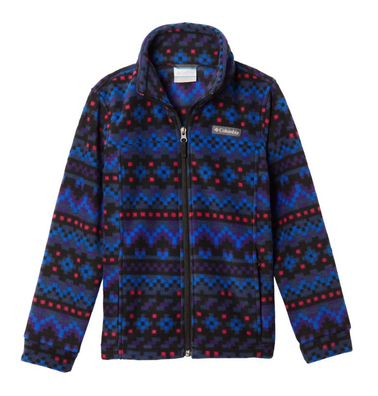 Black Kids' Columbia Benton Butte Fleece Jacket | YWTRHX-634 - Columbia Outlet Online