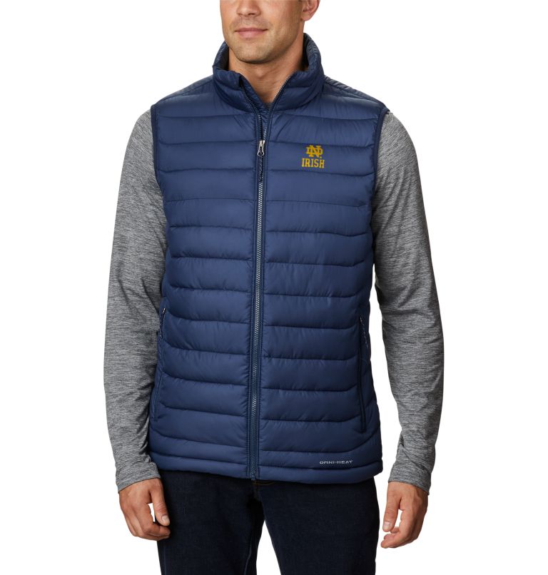 Black Orange Men's Columbia Collegiate Vest | IPOZYS-329 - Columbia Outlet Online
