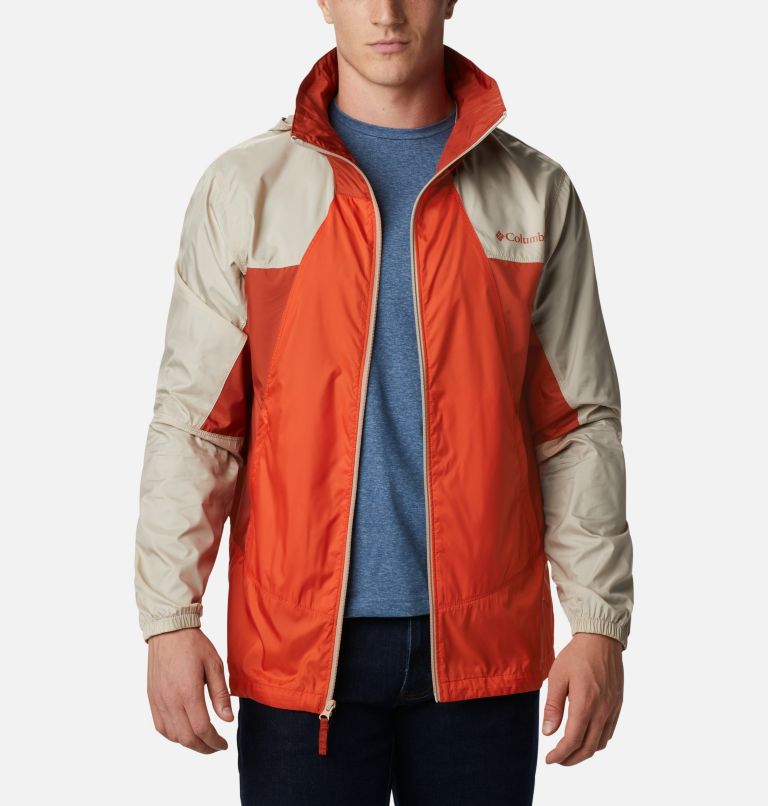 Black Grey Men's Columbia Point Park Windbreaker | JKIRYD-417 - Columbia Outlet Online